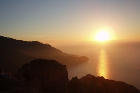 Tramonto dalle Calache